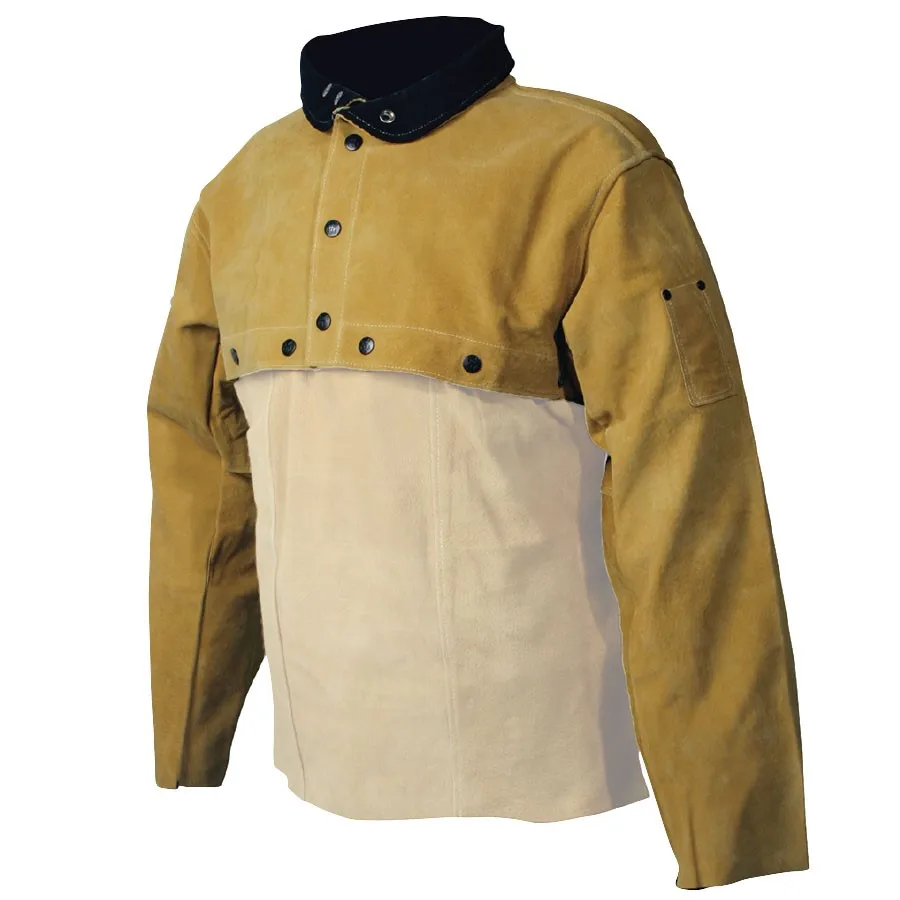 Welding Jackets / Working Leather Jackets / Leather Safety Garments - Buy Bavarian Leather 