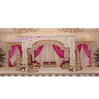 Bollywood Stylish Wedding Mandap Traditional Rajasthani Fiber