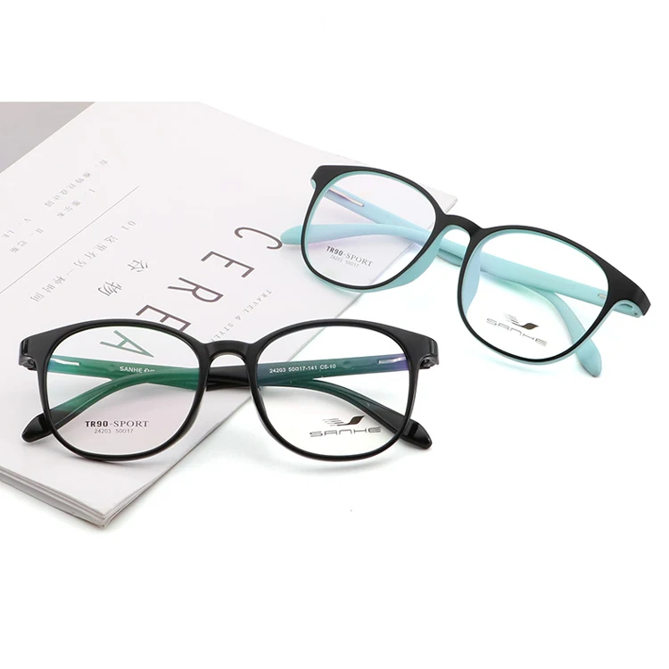 

2019 Wholesale High Quality TR 90 New Arrival Optical Eyeglasses Square Frames For Men Women Tr90 Temple