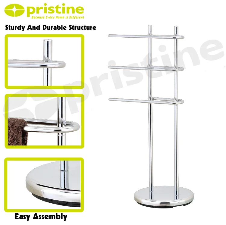 Bathroom Modern Design 3 Tier Free Standing Floor Towel Holder Buy