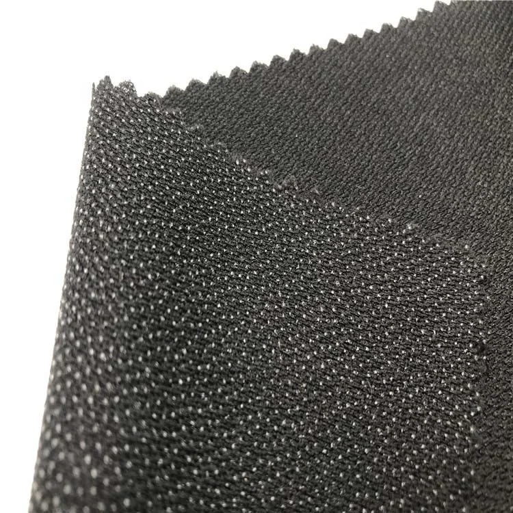
Best selling 80gsm fusing fabric twill weaving woven interlining Adhesive 80 woven tailored interlining for jacket, suits, coats 