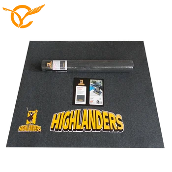 Bbq Grill Mat With Authoritative Logo Print