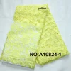 2018 heavy black cord lace samples latest african guipure