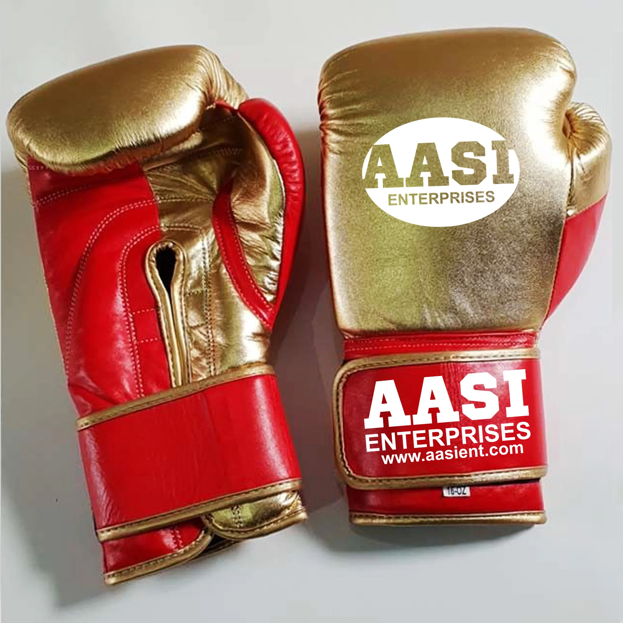 New Custom professional Shine leather Winning boxing gloves any logo any Name 