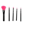 High quality animal hair cosmetic face makeup brush kits 5pcs brush make up set