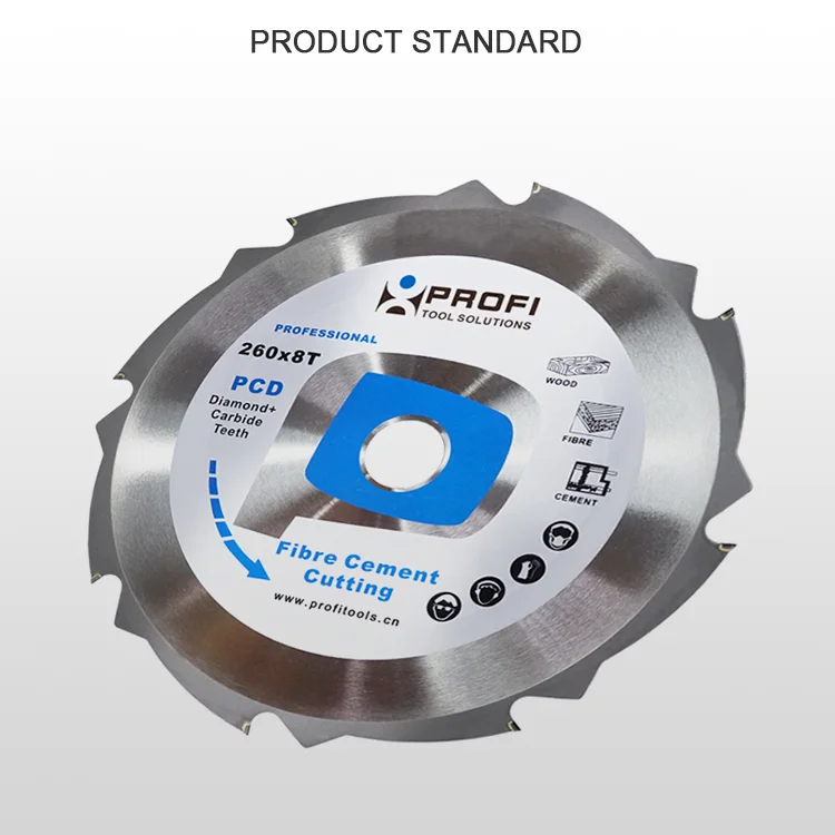 260mm Pcd Tipped Fiber Cement Circular Cutting Saw Blade Buy Cutting