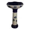 Luxury Bathroom Sanitary Ware Latest Design Vitrosa Pedestal Hand Wash Basins India