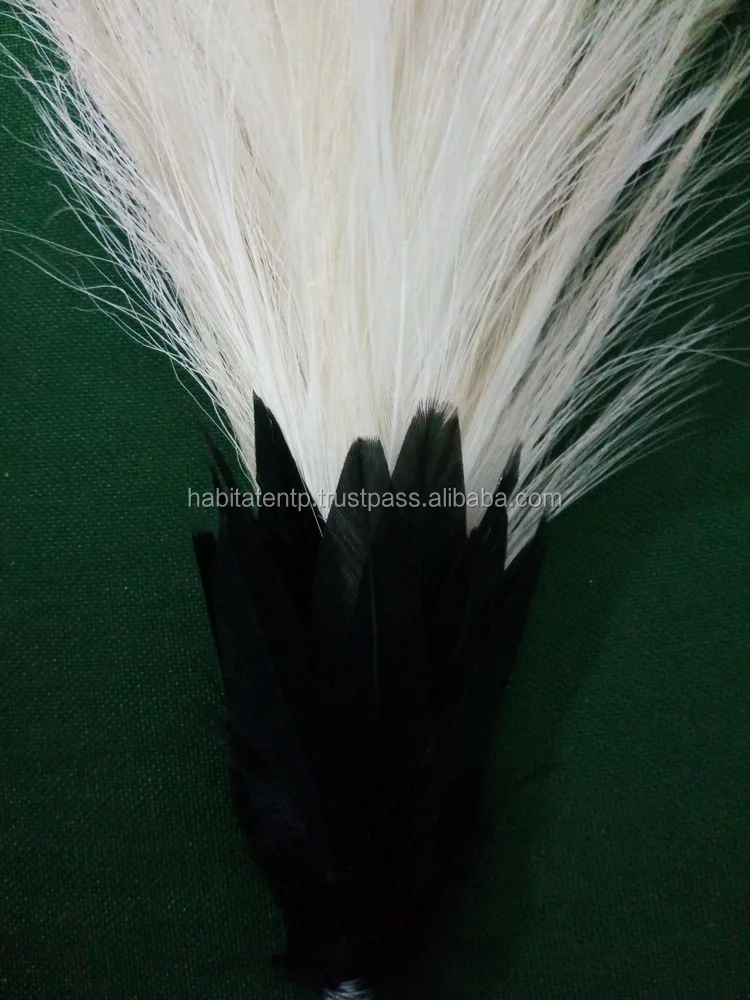 TC Feather Plume Hackle 10" Black Color/Hats Feather Plume Hackle/Glengarry Caps 