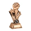 Resin Powerful Huge Fist Statue for Martial Arts Trophy
