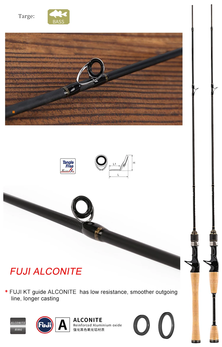 lightweight casting rods