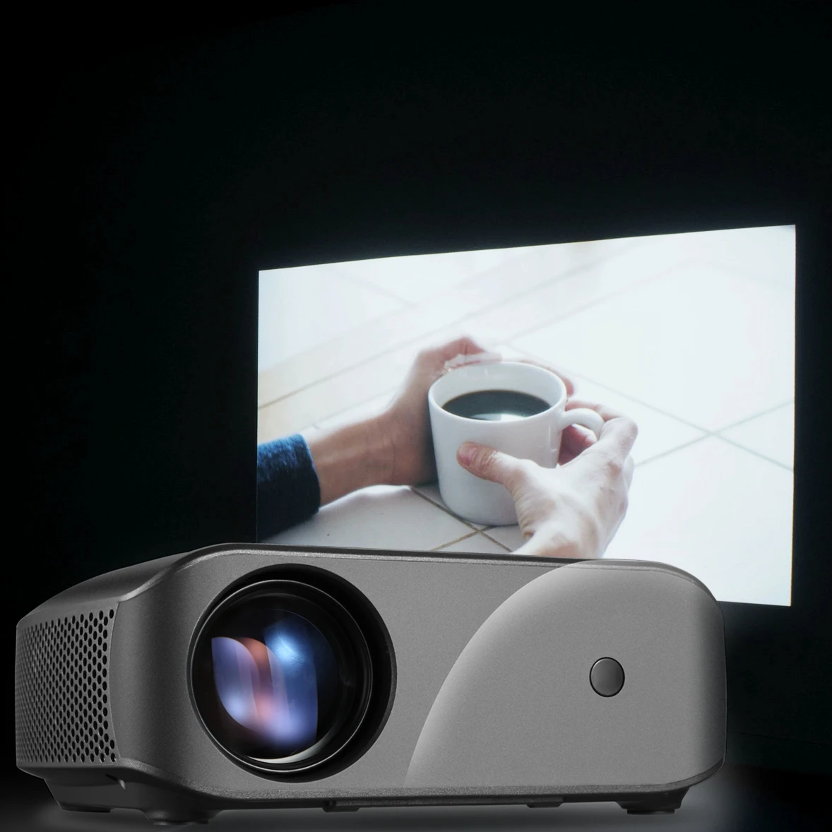 

inProxima F10UP, MOBILE ANDROID TV PROJECTOR, 720P Best mini led Projector in 2019, 2800 White Bright