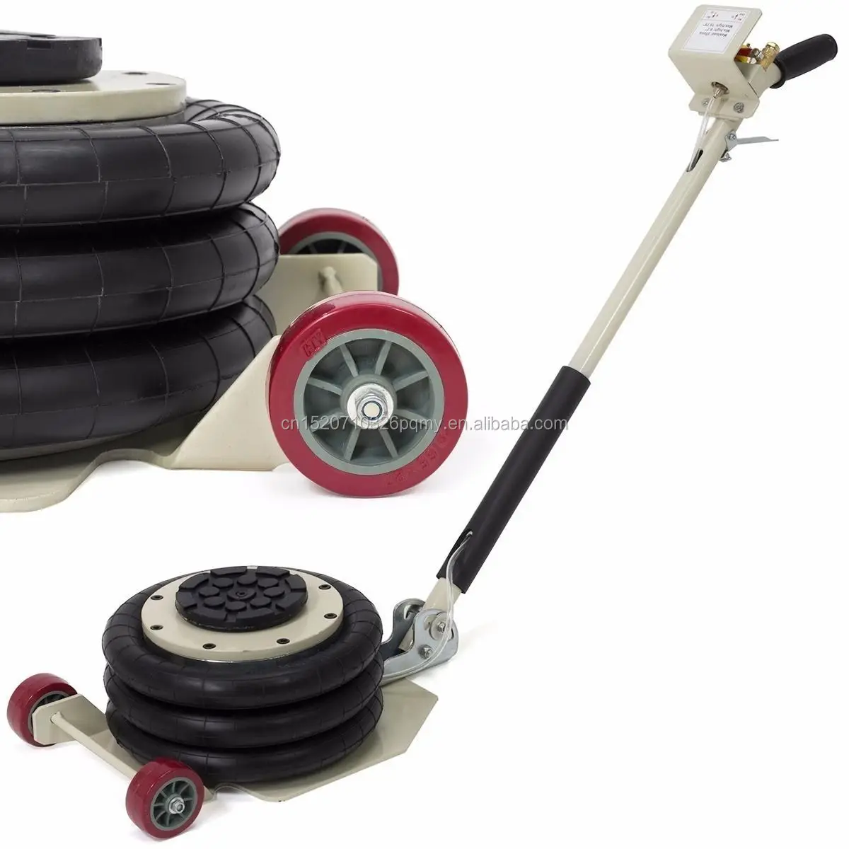 portable 3 Ton lifts Triple stage Bag Air go Jack frame alignment car truck shop.jpg