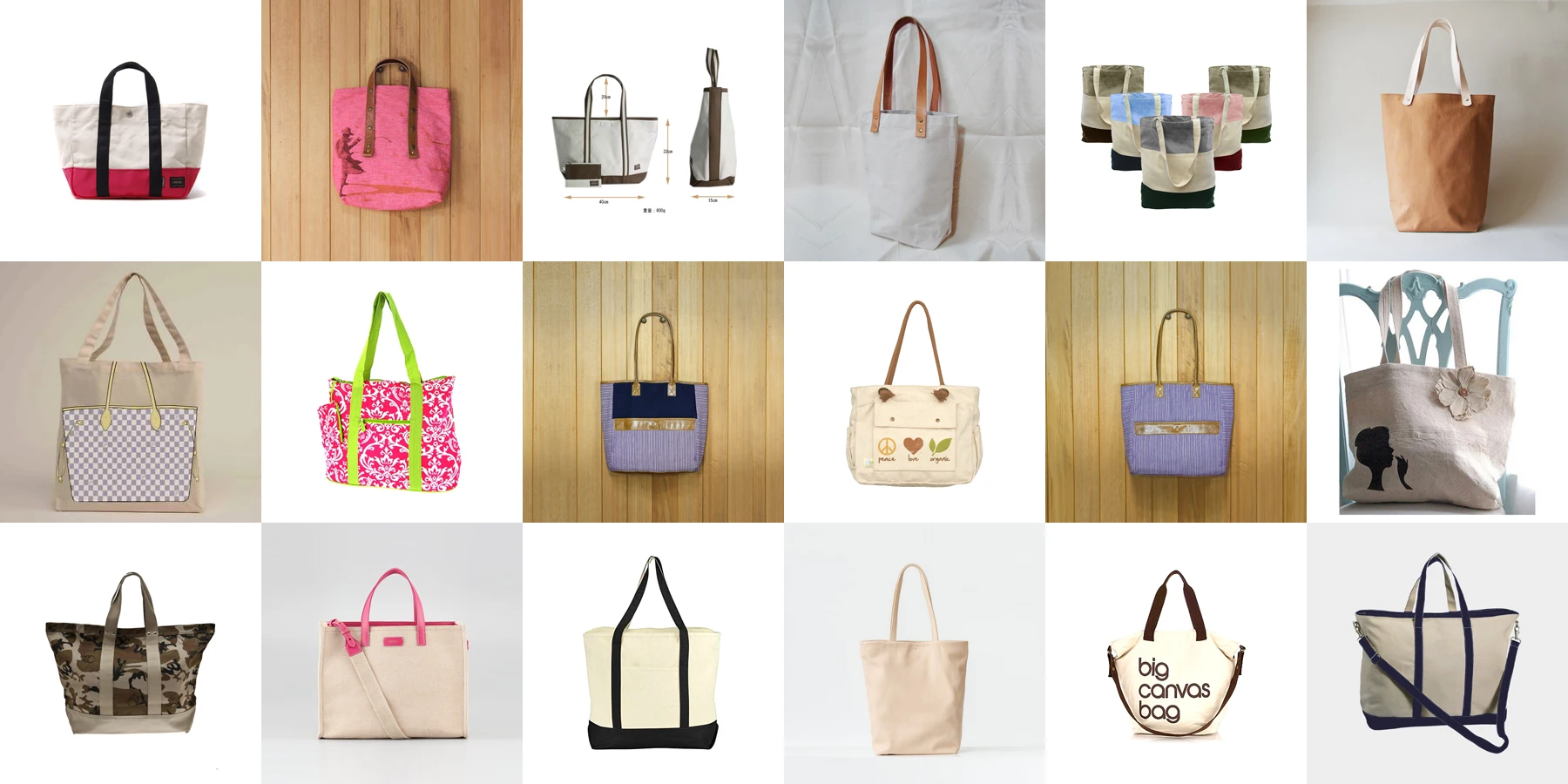 cheap canvas bags online