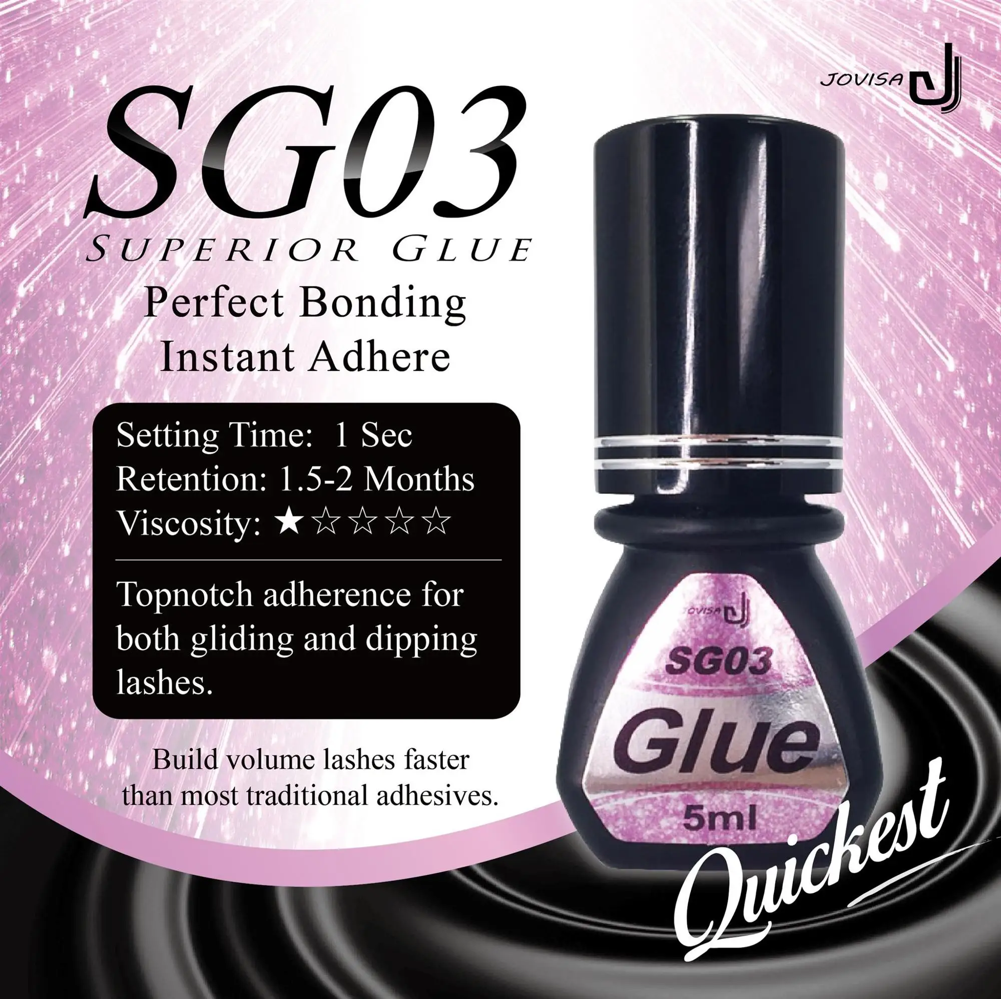 Msds Eyelash Glue Sg03 Japan Thin 1 Second Low Fumes Latex Formaldehyde Free Eyelash Extension