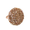 18k Solid Gold Fine Jewelry Diamond Baguette Ring