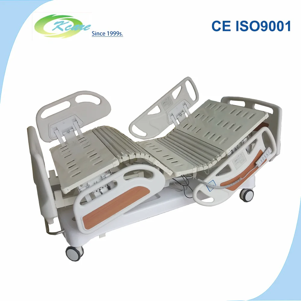 Electric Five Function Hospital Medical Bed With Weight Scale System