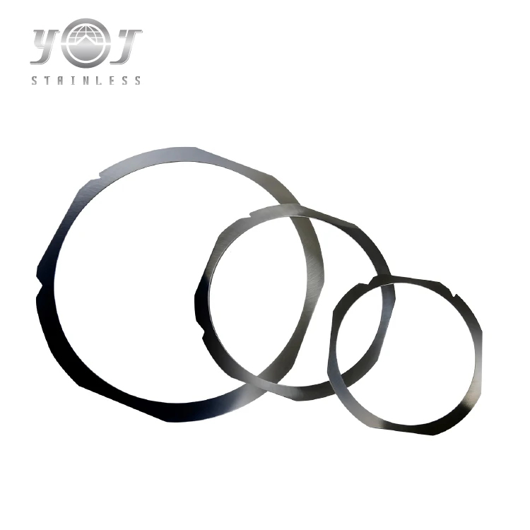 
6 8 12 Inch Steel Disco Wafer Ring Frame For Semiconductor 