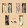 Deepsy Anaya Poly Georgette with Embroidery Unstitched Salwar kameez, Suit Muslim Wear For Indian Pakistani Women.