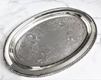 silver bar tray