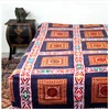 Patchwork,Kantha, Applique Work Royal Bedsheet for Home,Wedding
