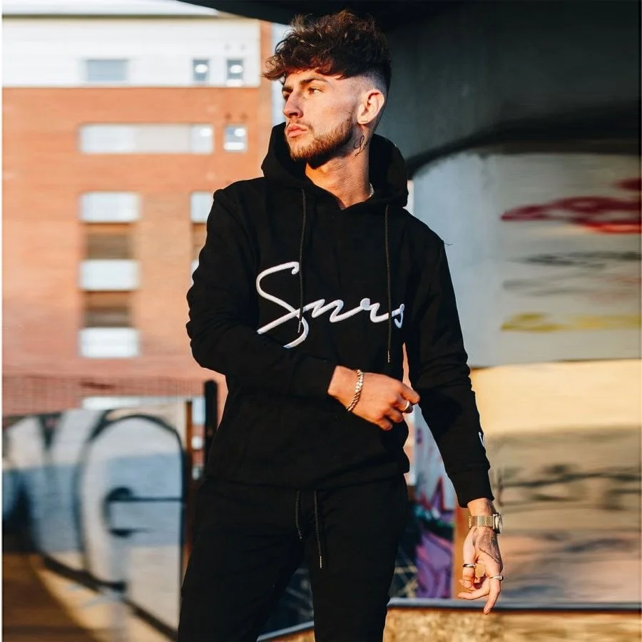 AGA_153 Custom Sportswear Long Sleeve Mens Tracksuit / Sweat suit / Mens sweatsuit