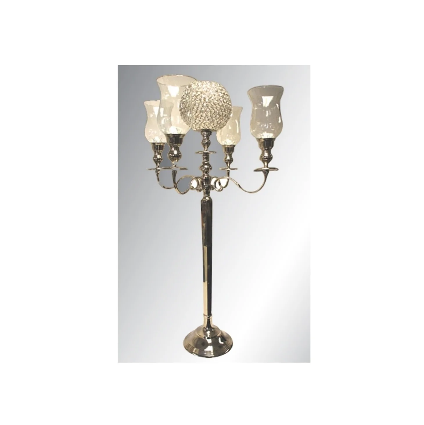 Tall Metal Candelabra Black Candelabra Floor Standing Candelabra Candle