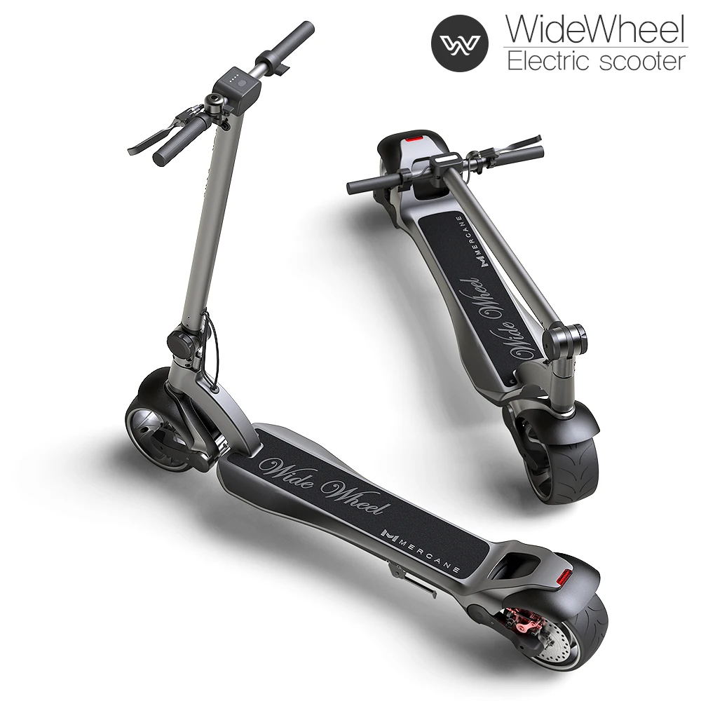 wide wheel scooter