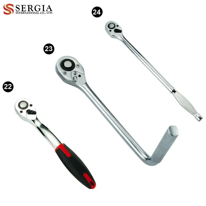 Taiwan 1/2" 1/4" 3/8" Adjustable Socket Wrench Ratchet Handle Buy