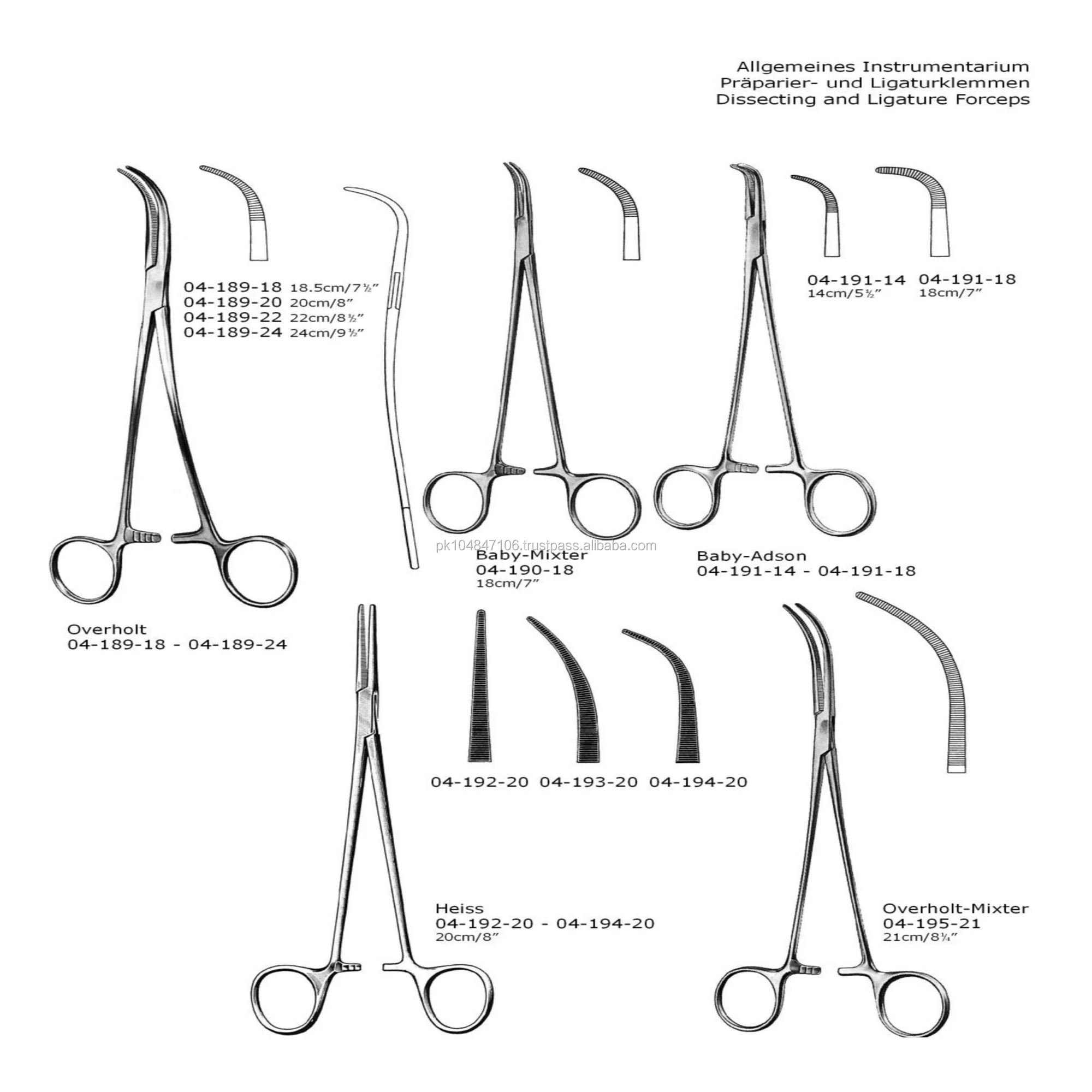 Surgery Instruments Dissecting Mini Gemini Forceps Buy Surgical