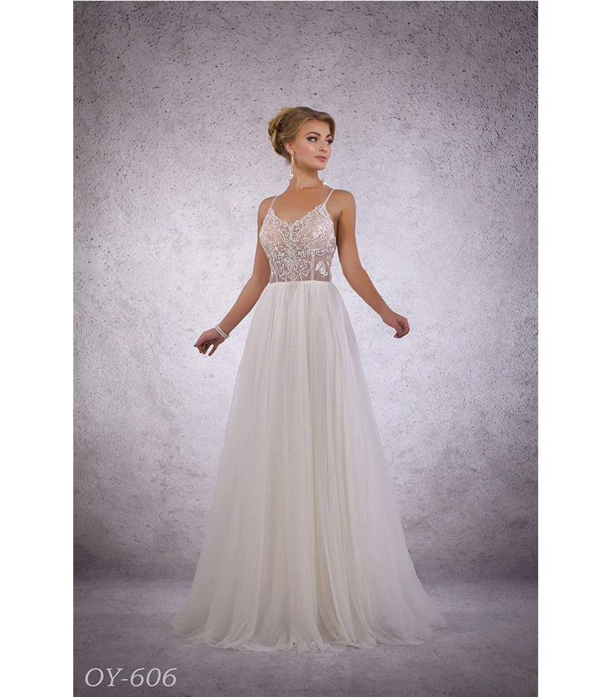 New Collection Italy Design Wedding Dress Bridal Gown Backless
