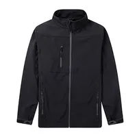 

Wholesale work wear softshell jacket waterproof men clothing custom logo windbreaker softshell fabric jacket for men
