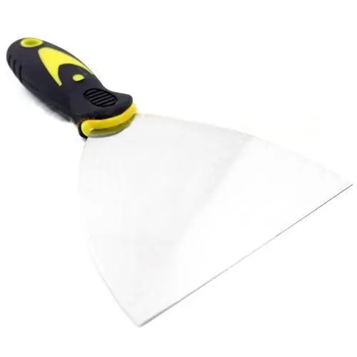 NEW 5" inch Stainless Steel Flexible Scraper Putty Joint Drywall Knife Rubber Handle