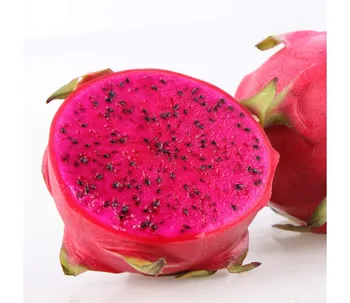 fresh red dragon fruit