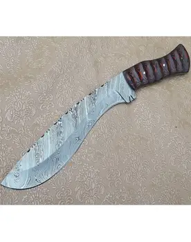 Kukri Damascus Knives
