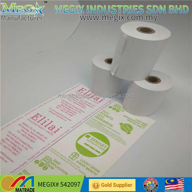 
thermal paper rolls for 80X80mm 80X70mm 57x50mm with premium quality 