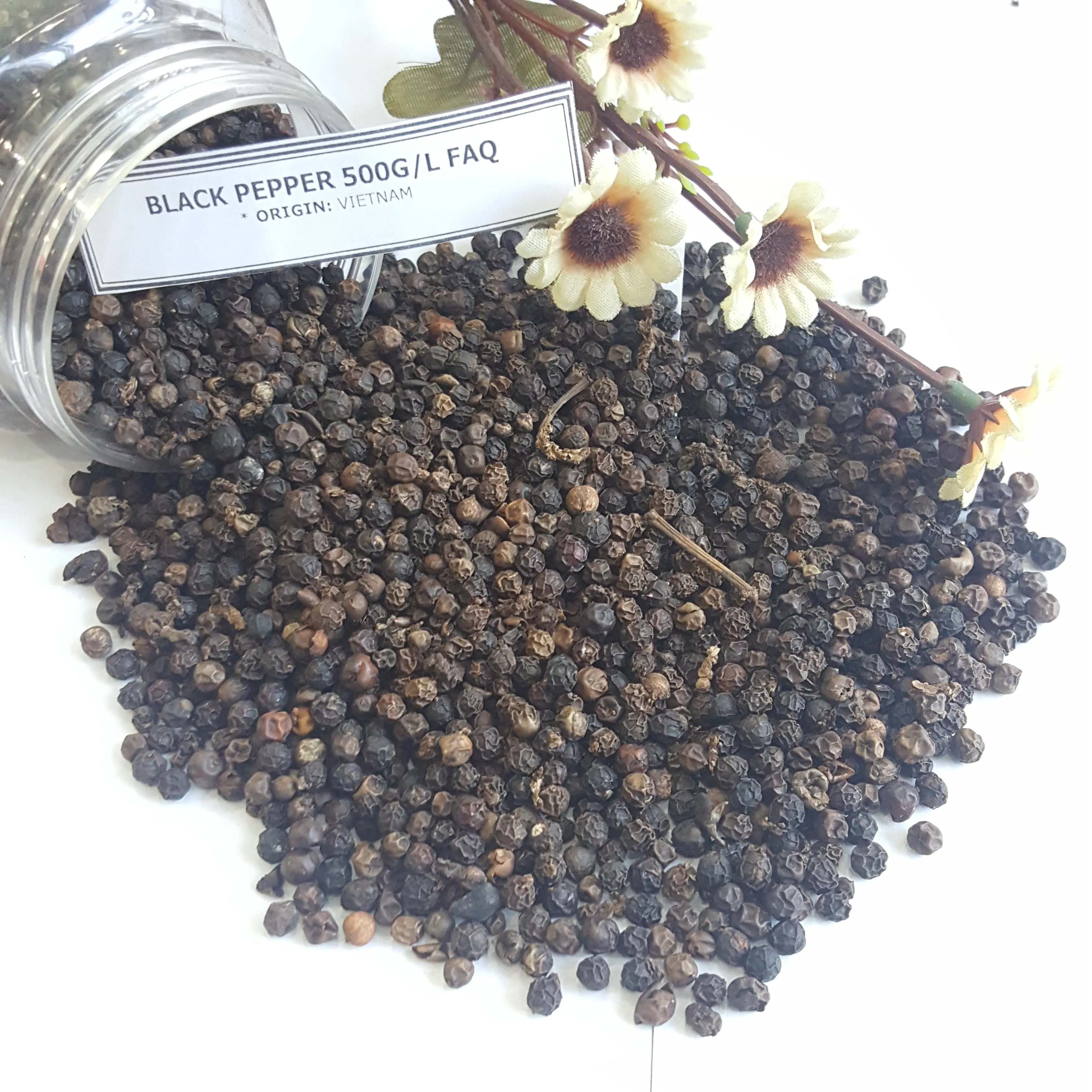 BLACK PEPPER 500GR FAQ