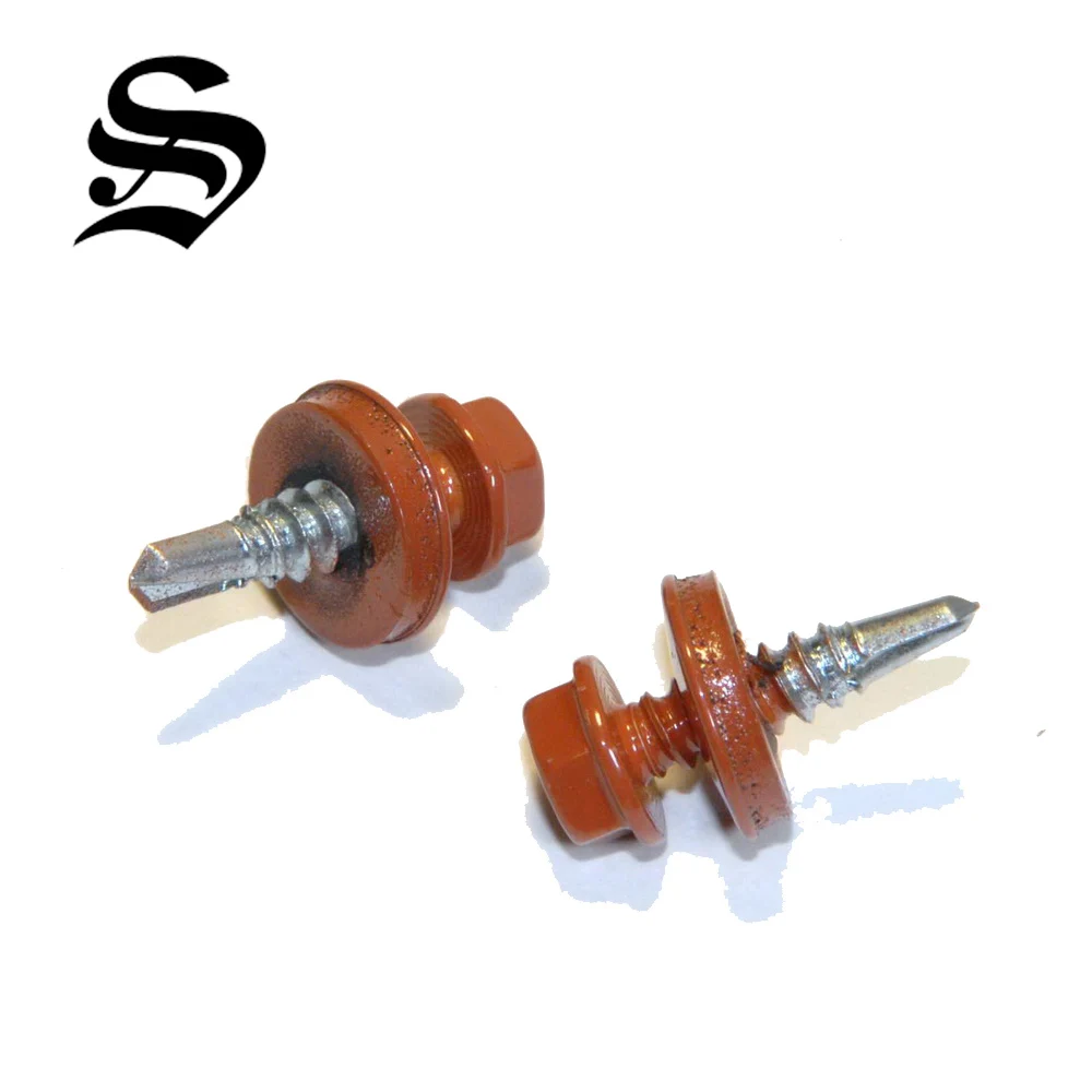 
Made in Taiwan sheet metal self drilling tek roof screw with epdm 