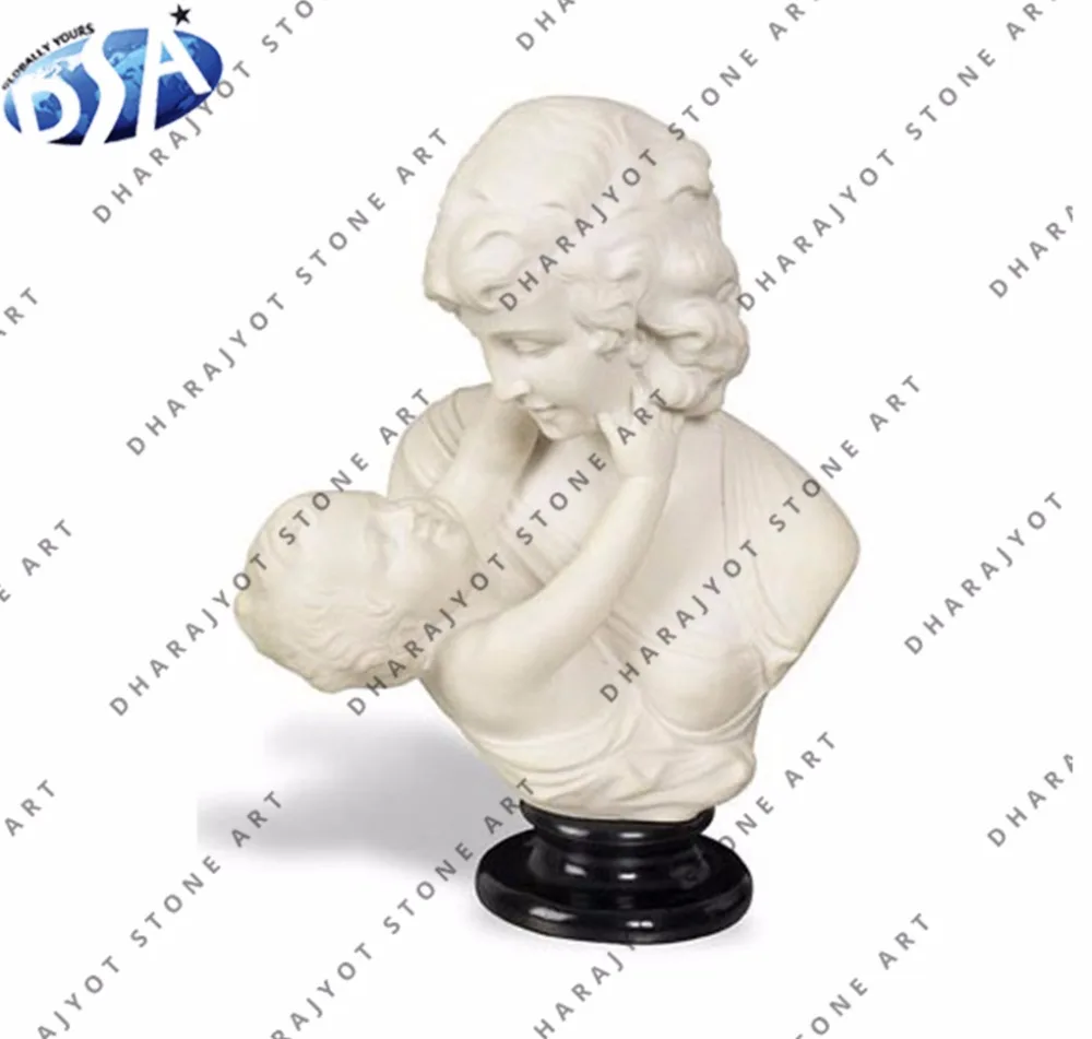 White Sandstone Mother And Son Erotic Statue Buy Mother With