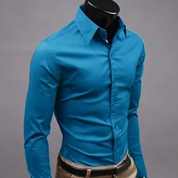 mens dress shirts teal color