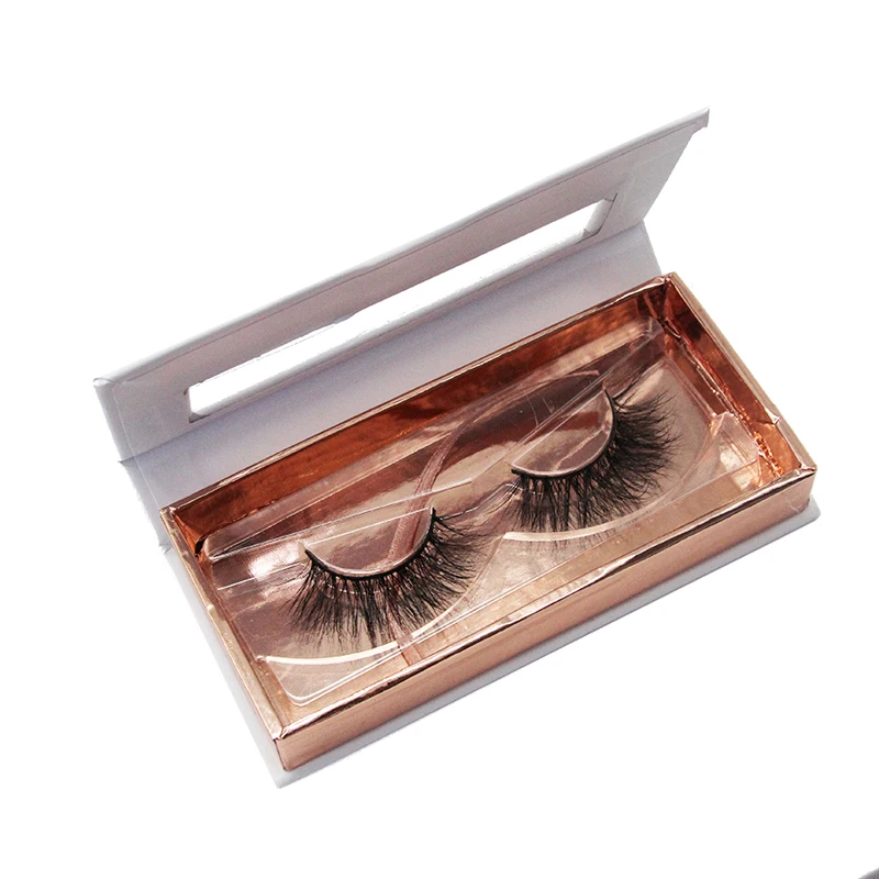 

Wholesale custom eyelash packaging 3d fiber false eyelashes, Natural black