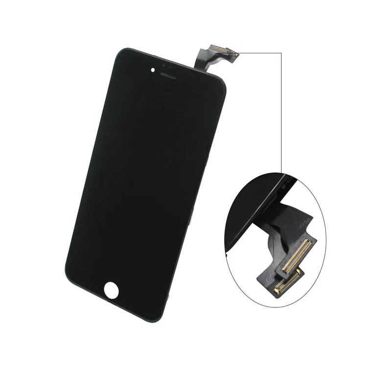 

wholesale accept paypal for iPhone 6 plus display screen lcd, Black / white