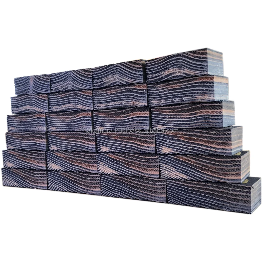 
Beautiful Dyed wood Japanese Cedar Solid Wood Timber / Lumber 