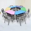 games trapezoid student desk for children study