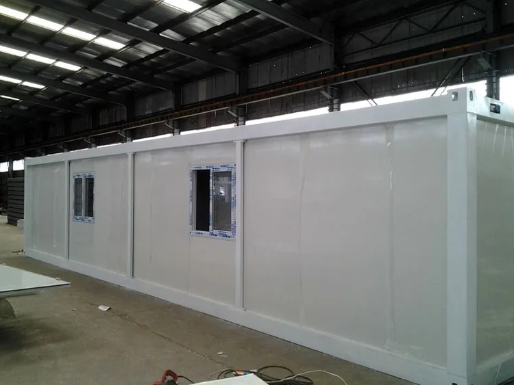 Guinea Low Cost Prefabricated House Design 40ft Flat Pack Container