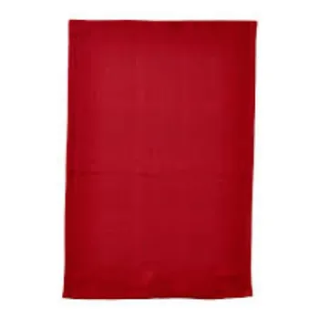 plain red tea towels