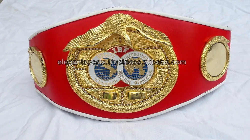 Old Style IBF World Boxing Champion Replica Belt Adult Size 
