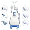 Cryo + RF + Cavitation criolipolysis fat freeze slimming machine with different size 4 treatment handles