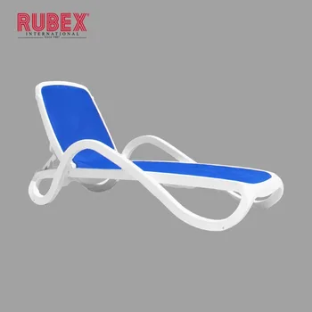 plastic sun lounger