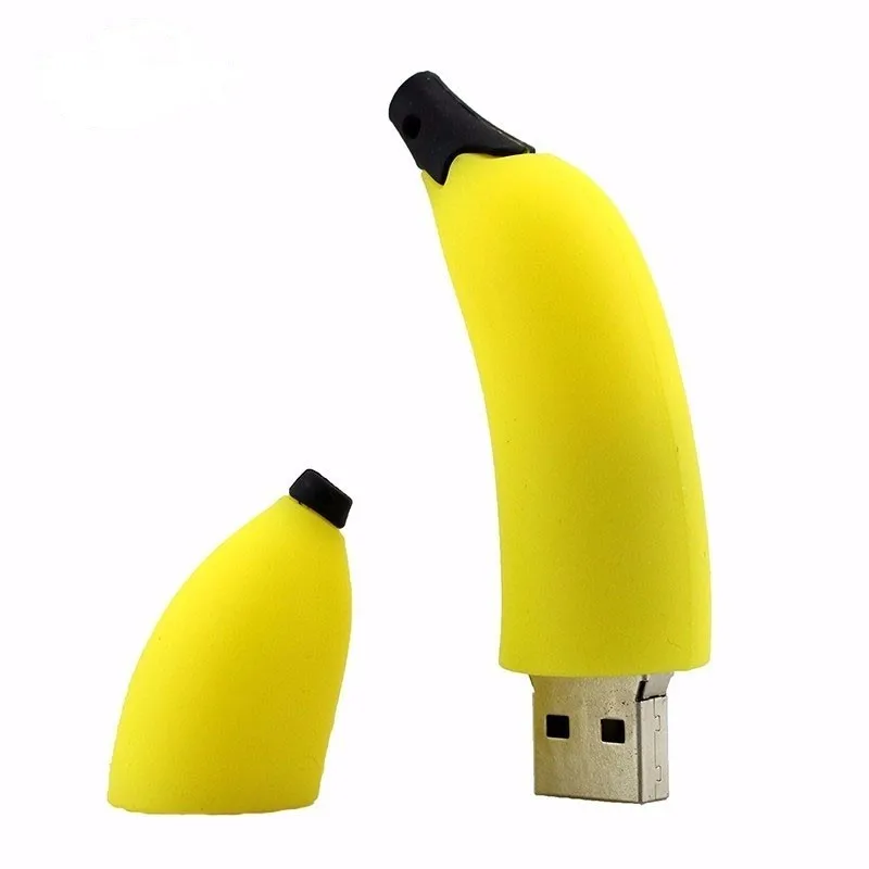 Novelty Fruit Usb Gadgets Banana Design Usb Flash Drive Memory Stick