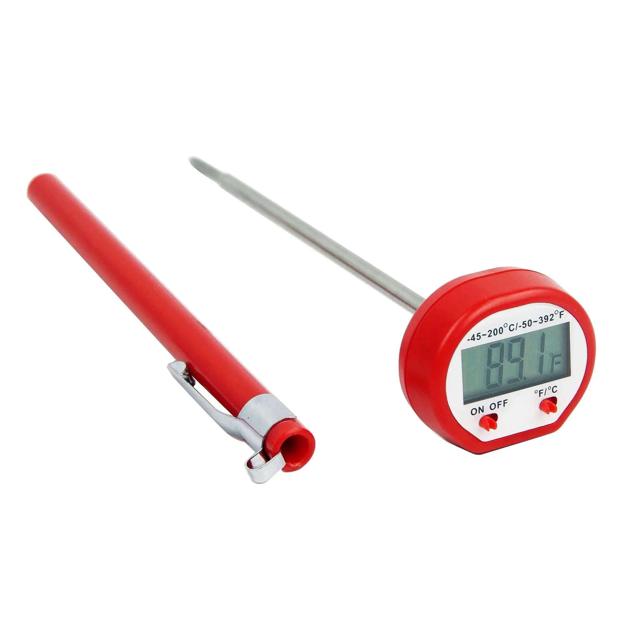 

Digital Portable Household Food Pen Case Instant Read Meat Kitchen Thermometer